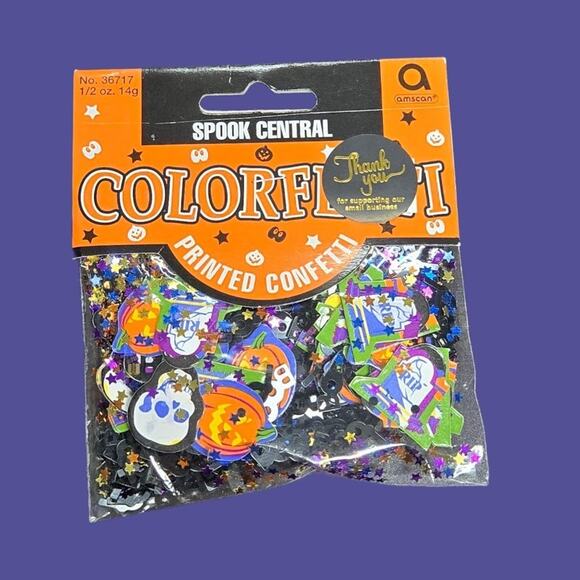 Halloween Stickers: Jolee's Pumpkins Spooky Decoration Confetti Orange Alphabet - Picture 3 of 11